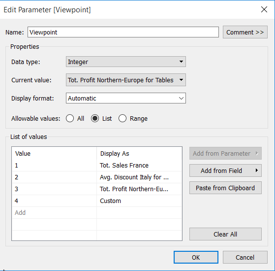 parameter that controls our filter