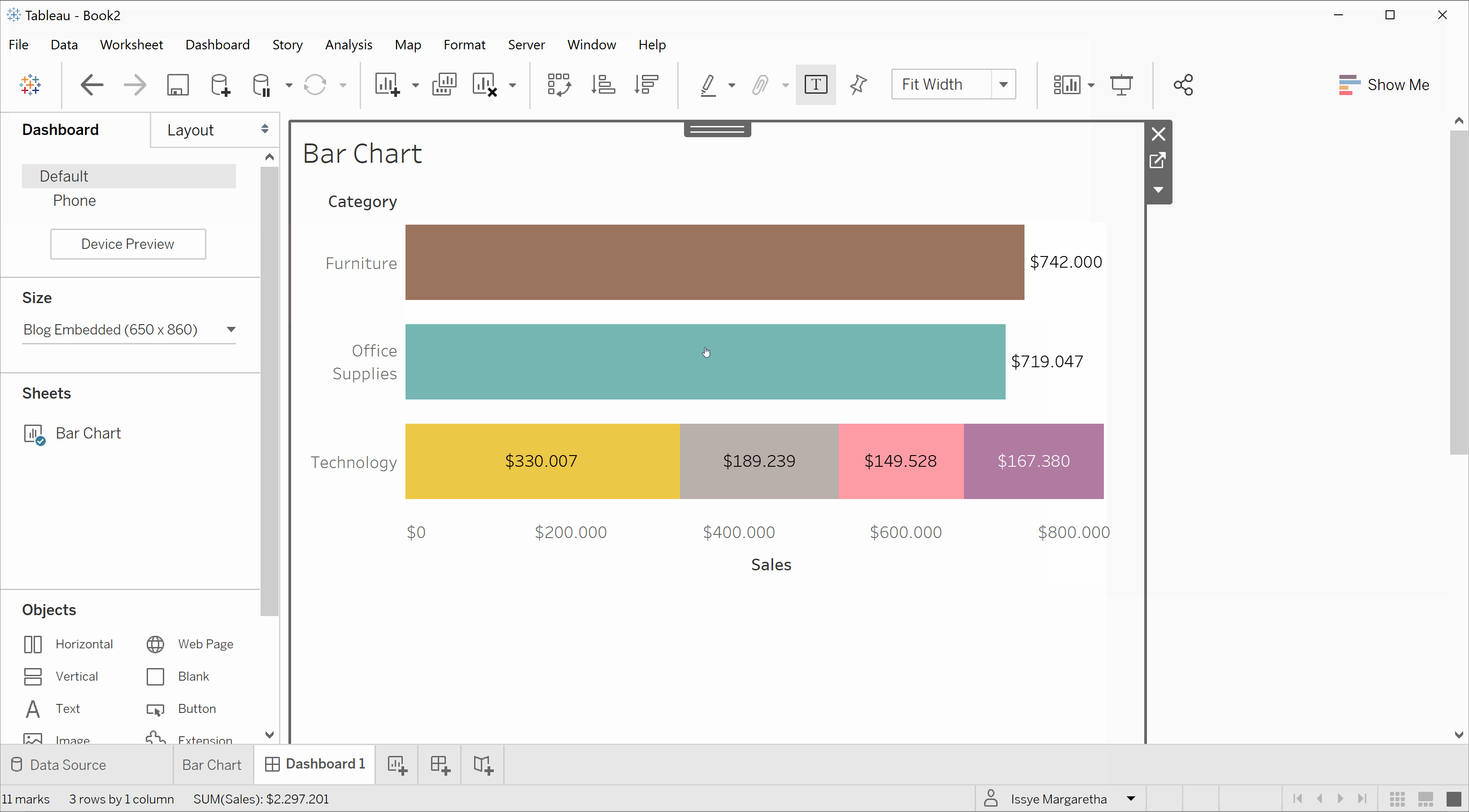 5 Ways to Level Up Your Bar Chart Using Tableau Parameter Actions