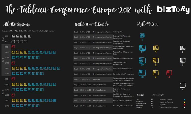 TC18Europe Schedule Planner