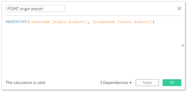 POINT origin airport