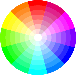 color wheel for dashboard design