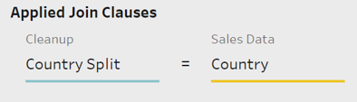 Join clause in Tableau Prep