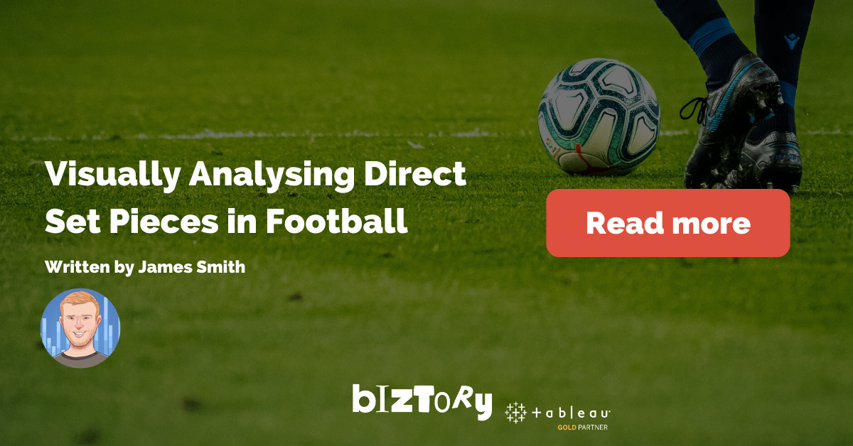 analysing football set pieces in Tableau