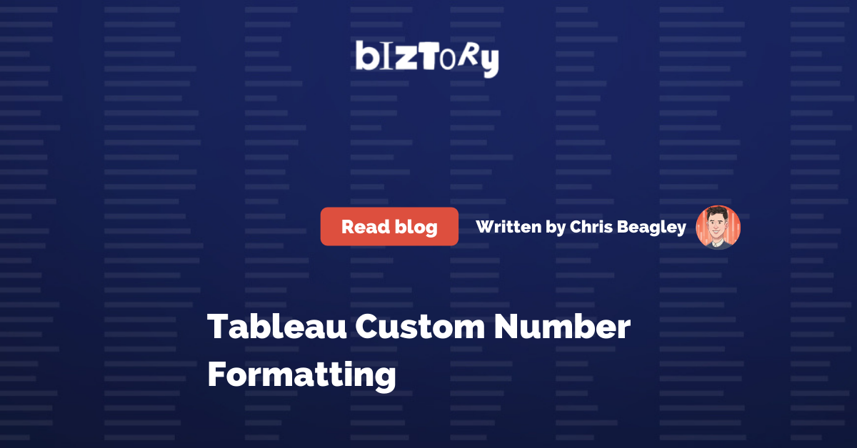 Beagley Tableau Customer Number Formatting