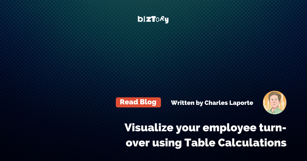 Visualize your employee turn-over using Table Calculations