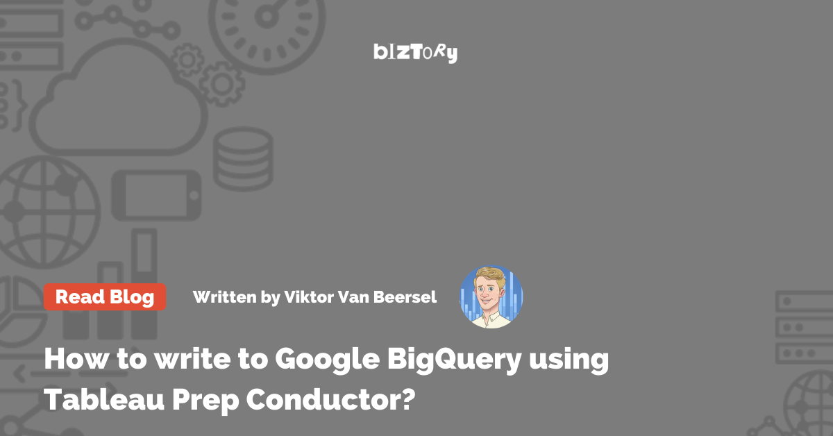 Prep Conductor to Google BigQuery