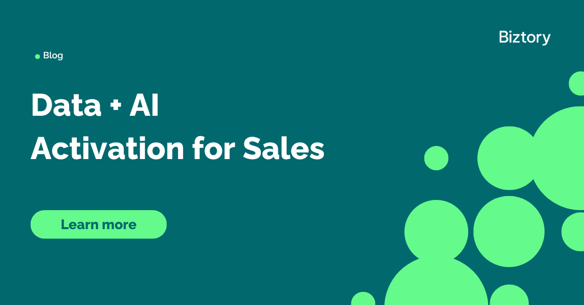 Data + AI for sales teams