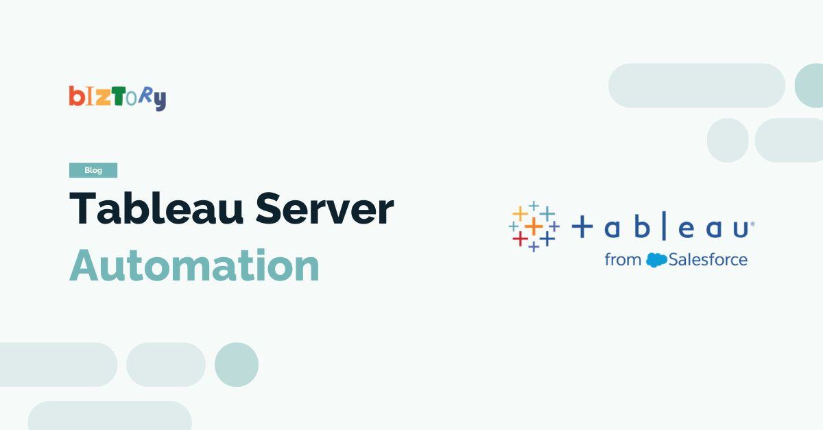 Tableau Server Automation